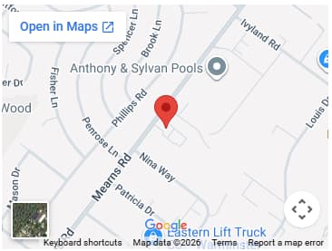 Map of 899 Mearns Rd, Warminster, PA 18974